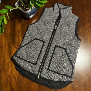 J. Crew Herringbone Vest